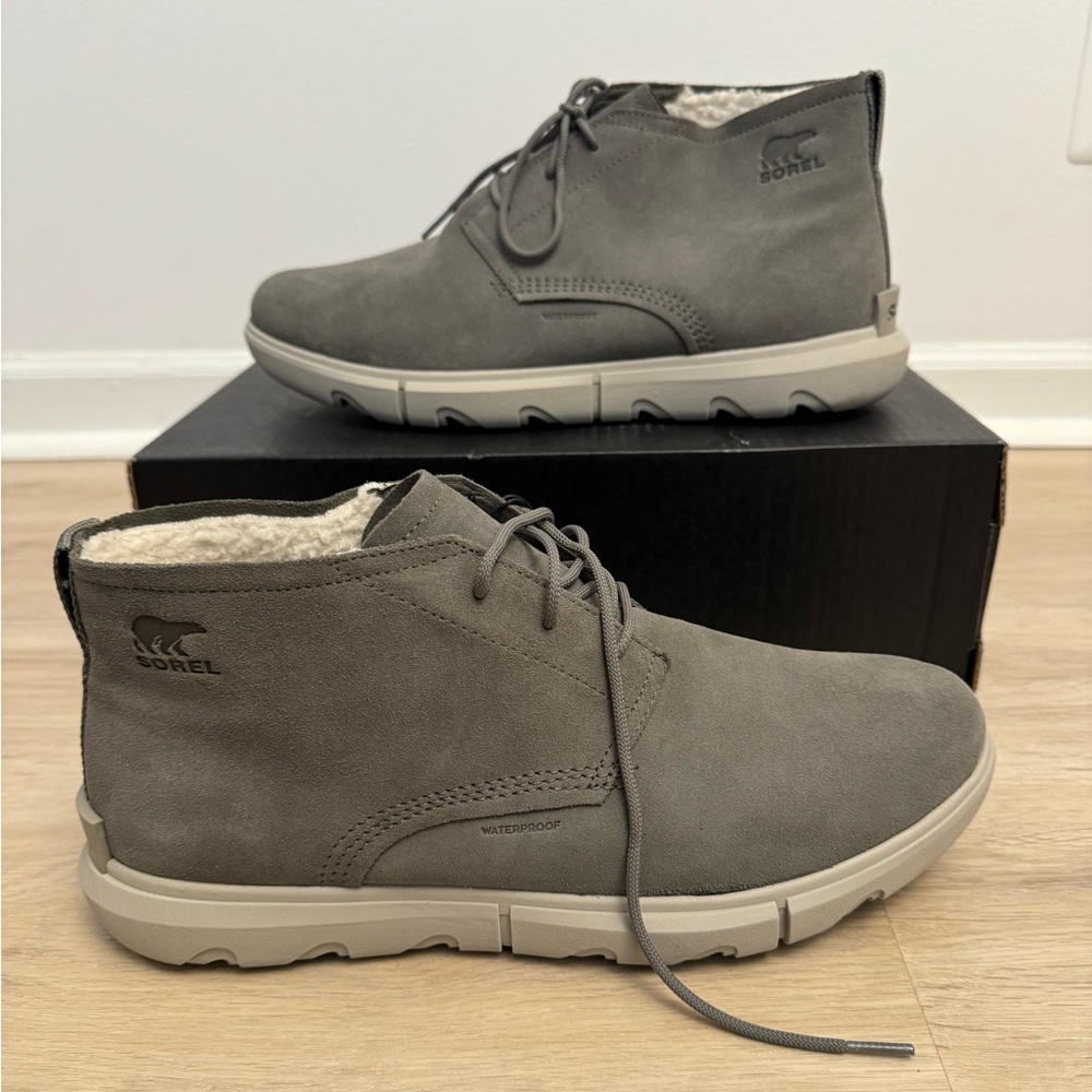 Sorel Men's Explorer Next Drift Suede Chukka Boots 14